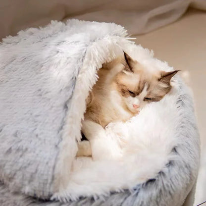 Cozy cat bed