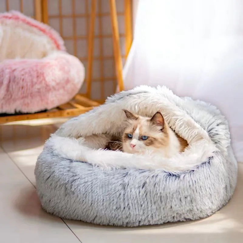 Cozy cat bed