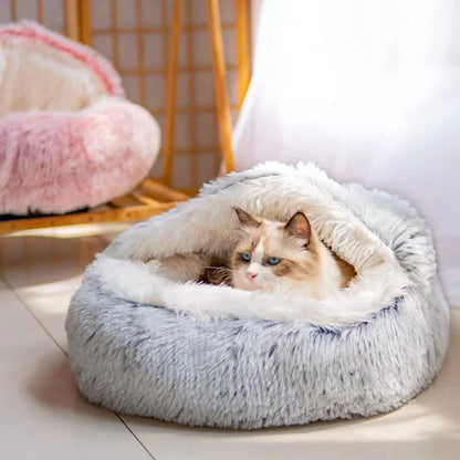 Cozy cat bed