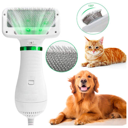 Pet Electric Hair Dryer Comb for Dogs and Cats